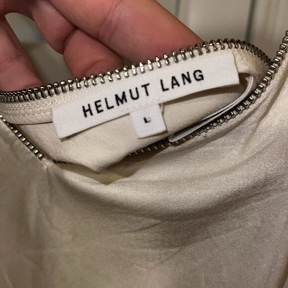 Helmut Lang Cream Dress - Picture 3 of 5